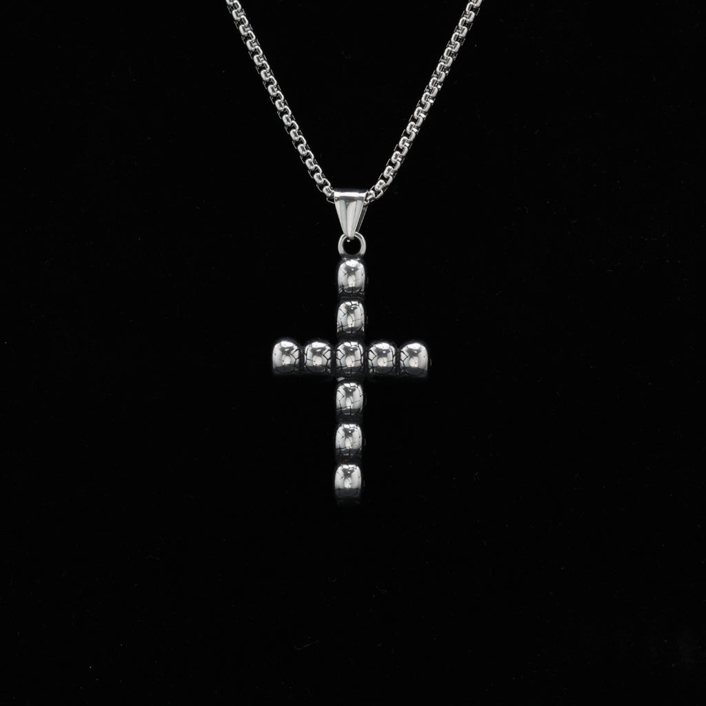 Skull and Cross Pendant Necklace
