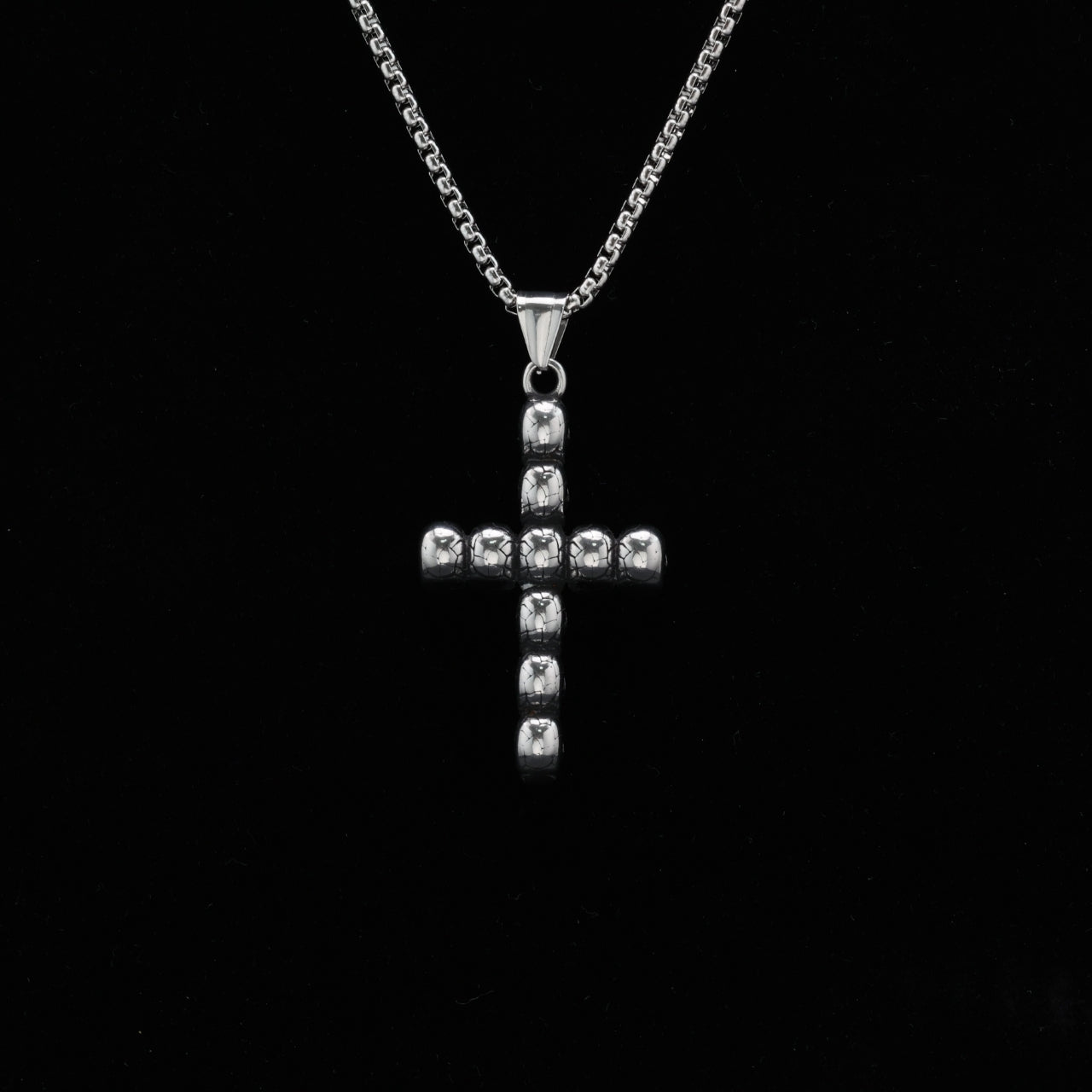 Skull and Cross Pendant Necklace