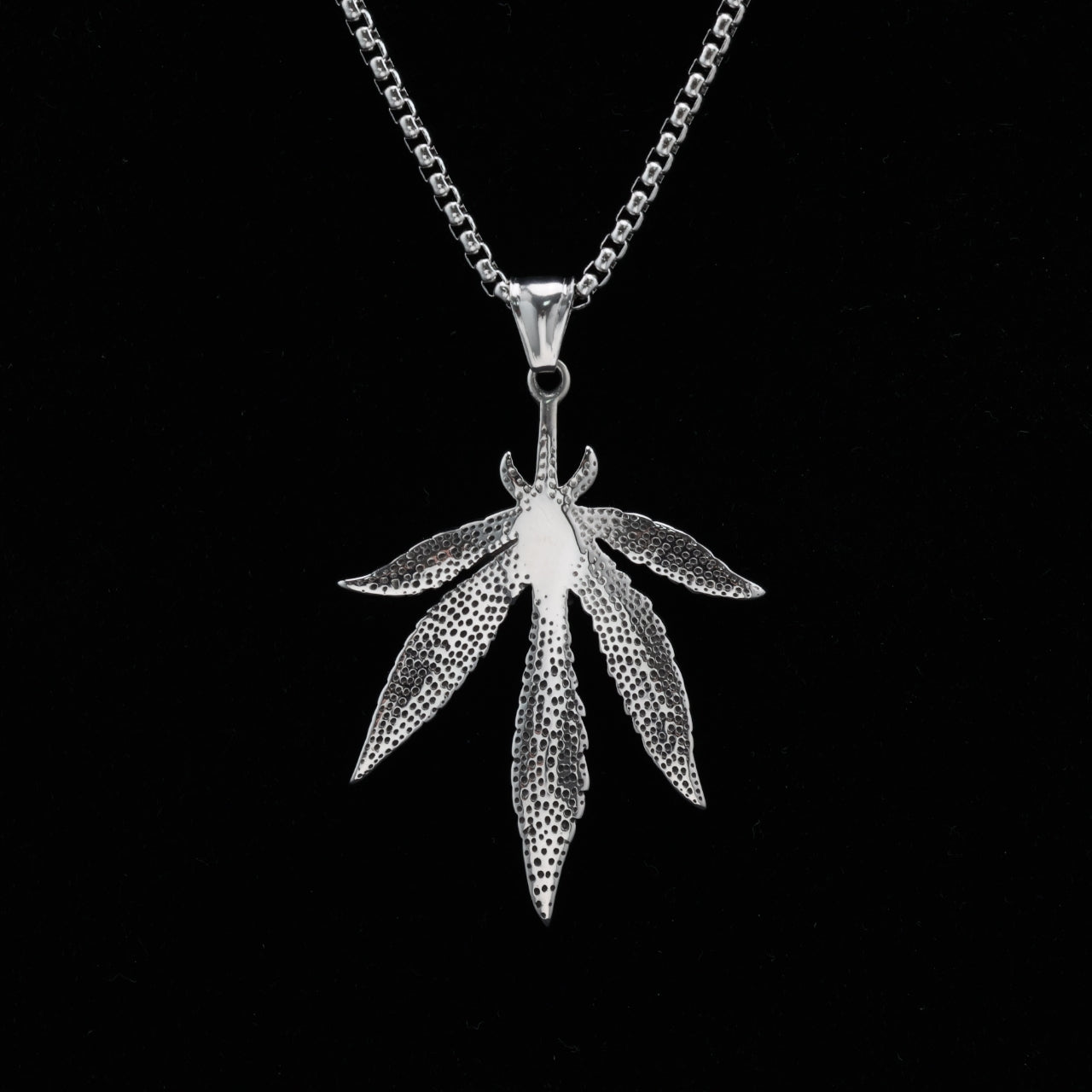 Weed Pendant Necklace