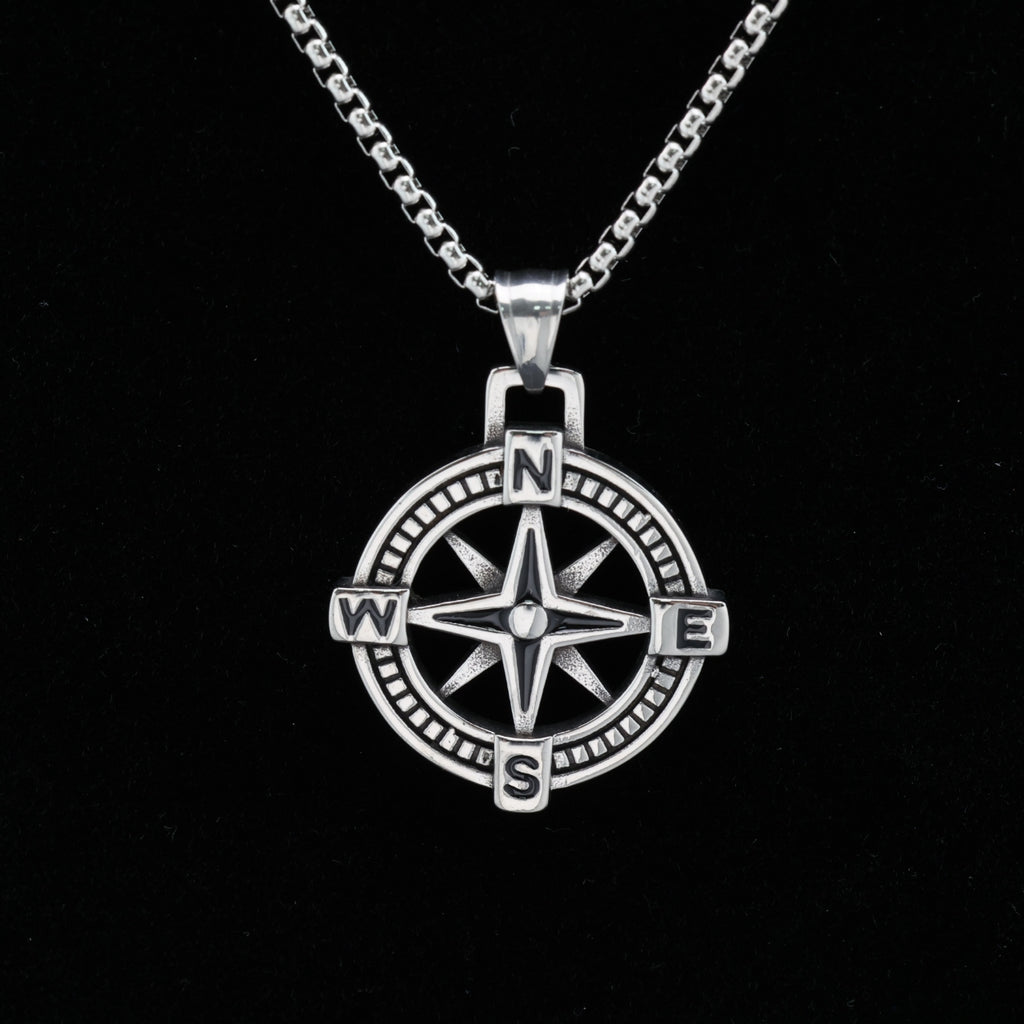 Compass Pendant Necklace