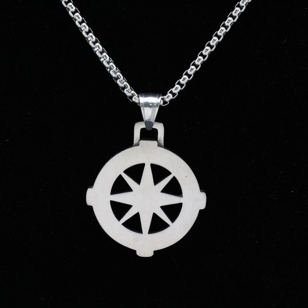 Compass Pendant Necklace