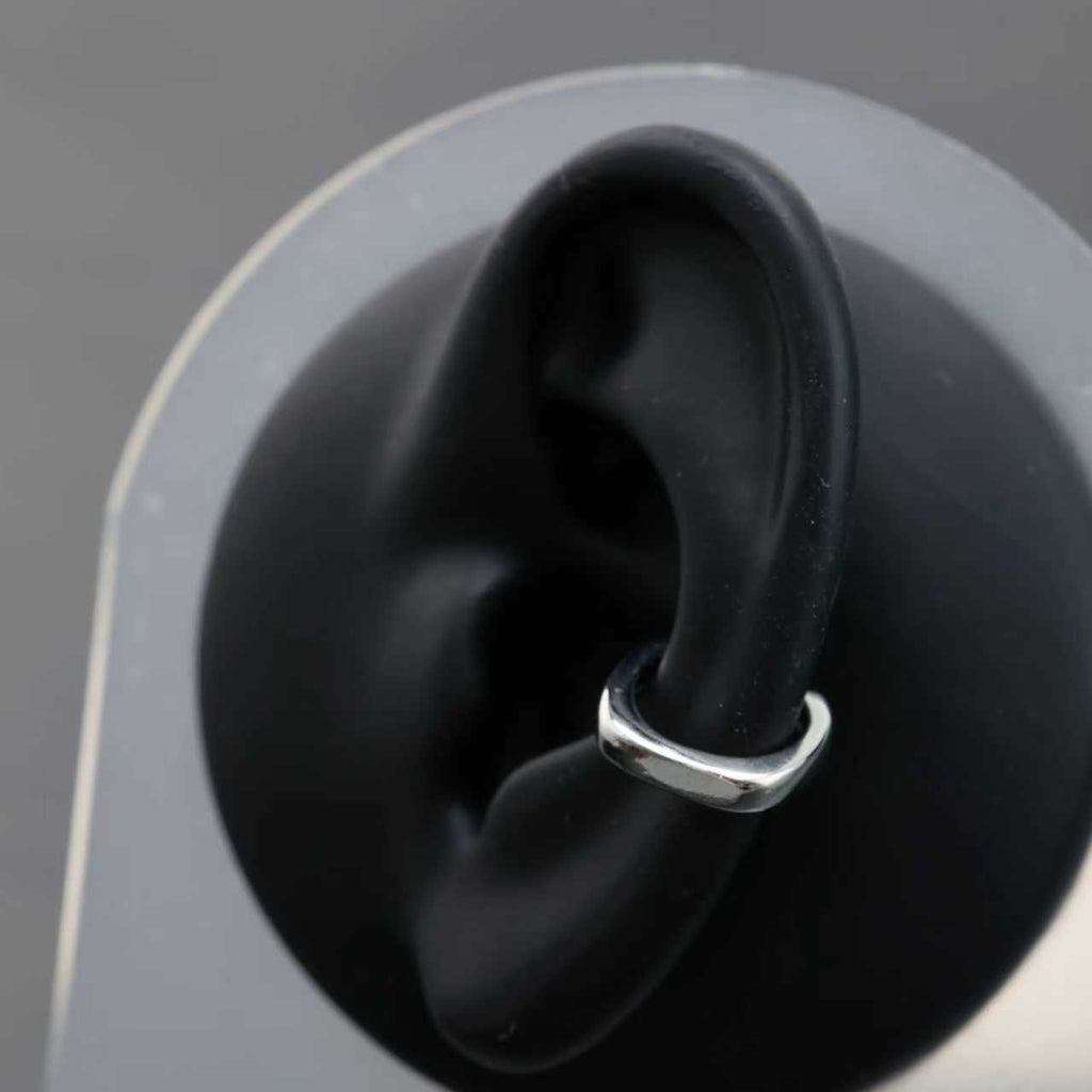 Square Hoop Ear Cuff