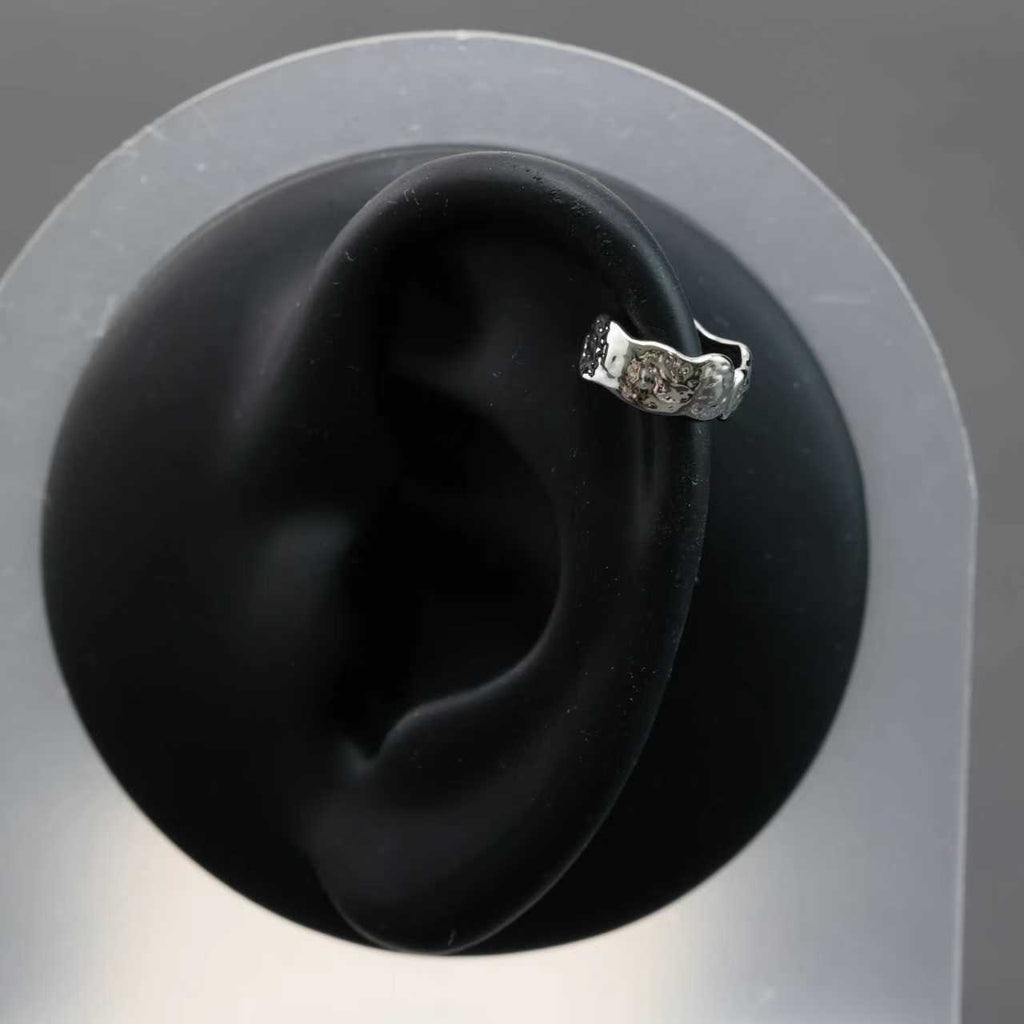 Textured Hoop Ear Cuff