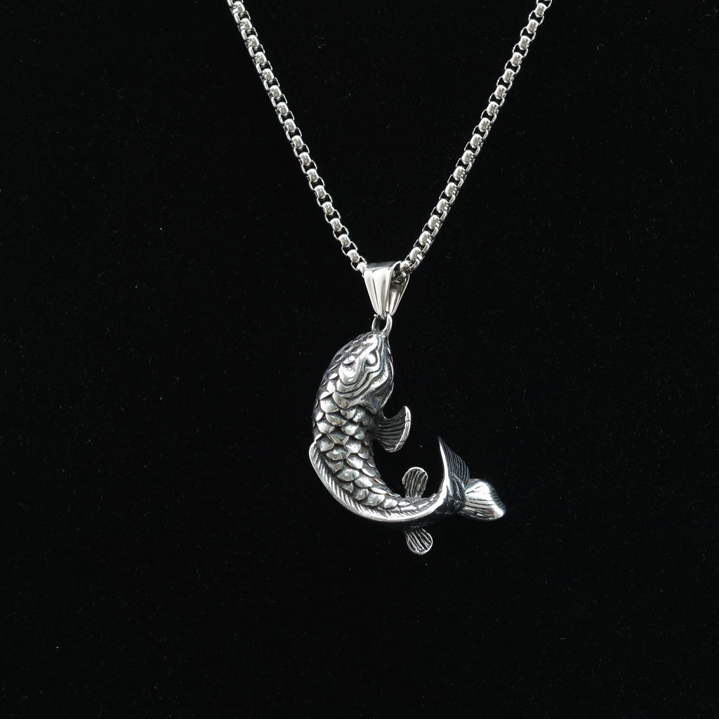 Koi Fish Pendant Necklace