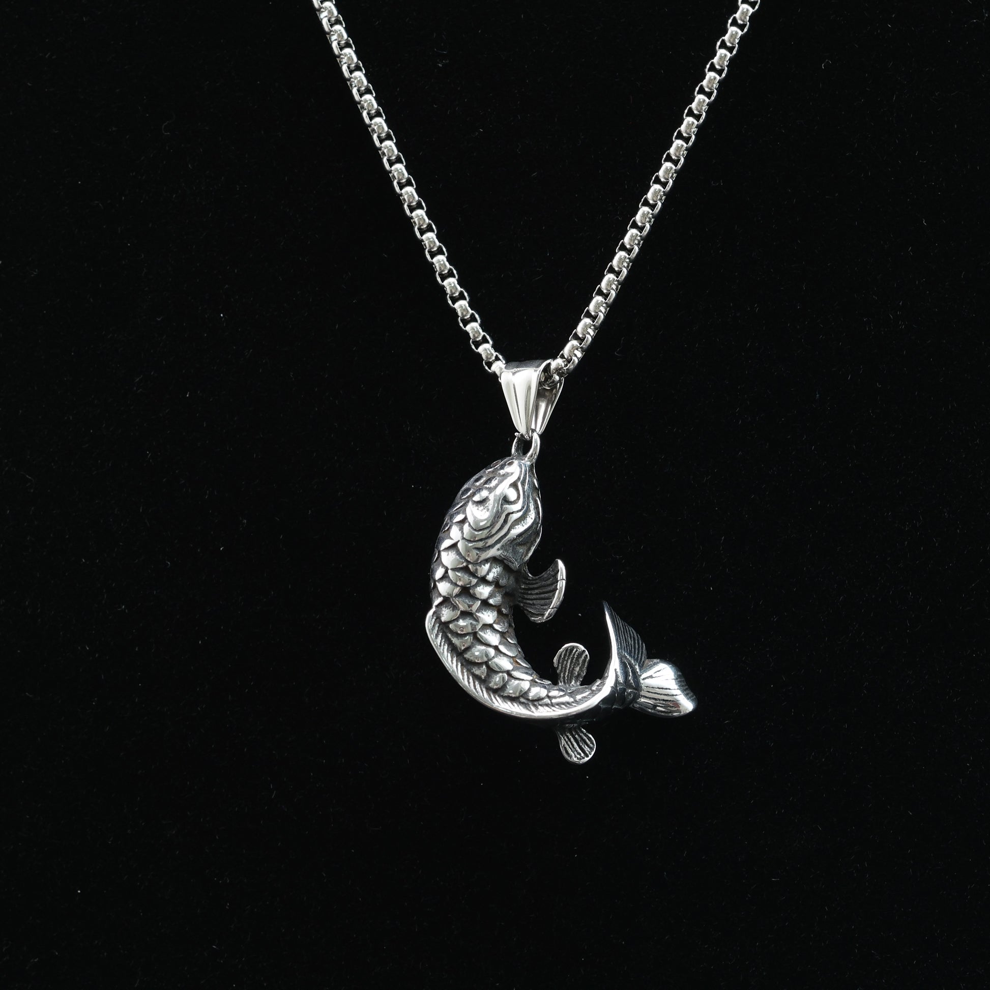 Koi Fish Pendant Necklace