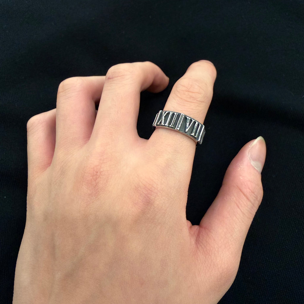 Roman Numeral Ring