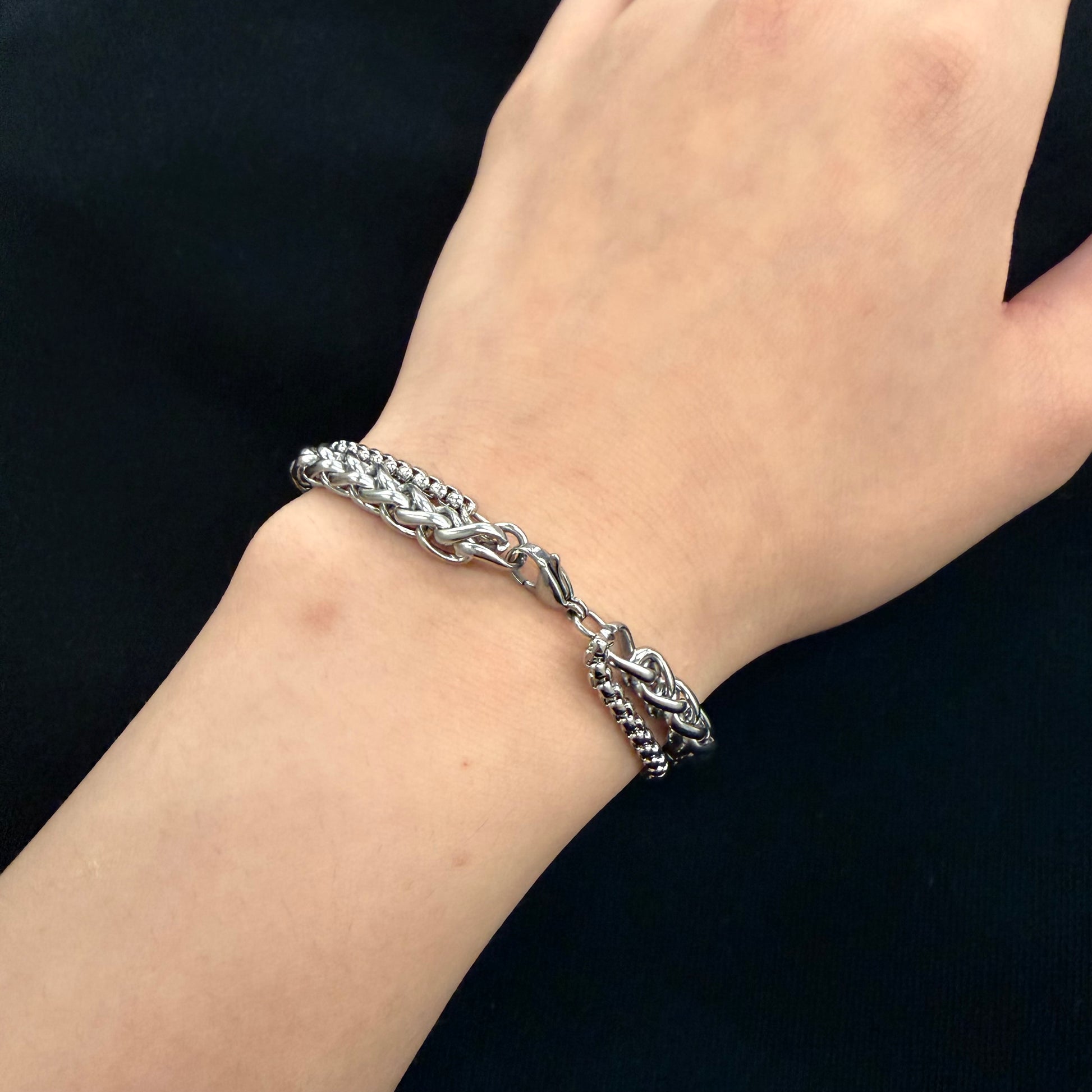 Turnbuckle & Venetian Chain Bracelet