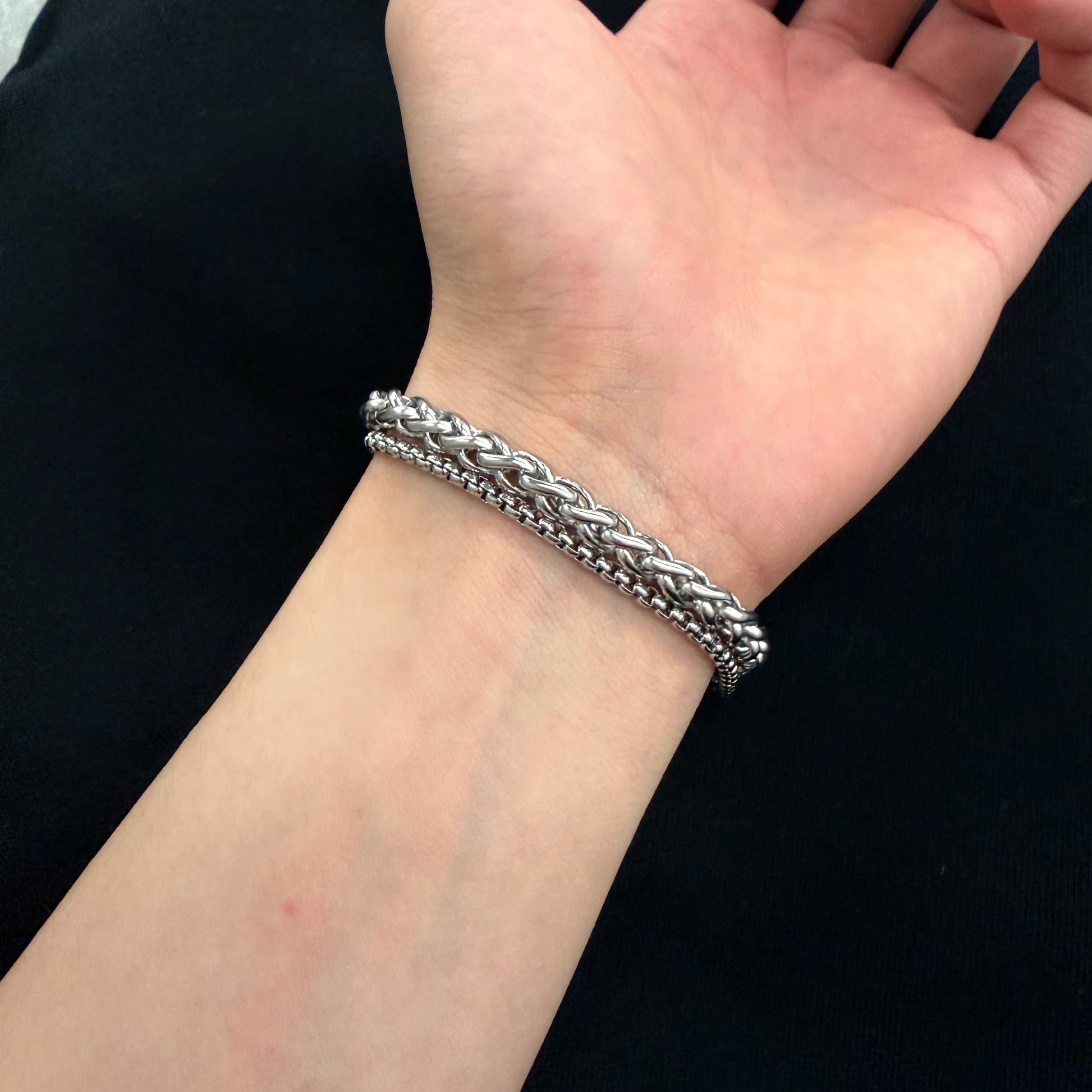 Turnbuckle & Venetian Chain Bracelet