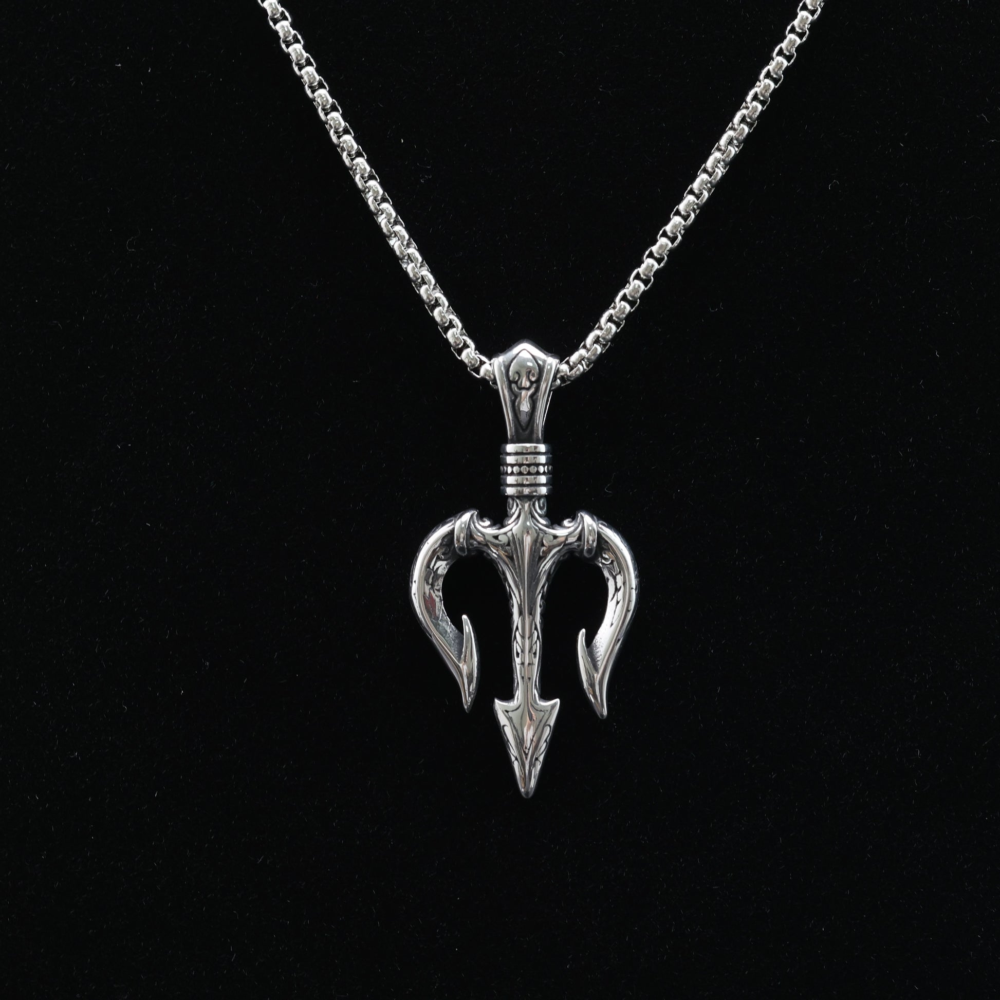 Trident Pendant Necklace