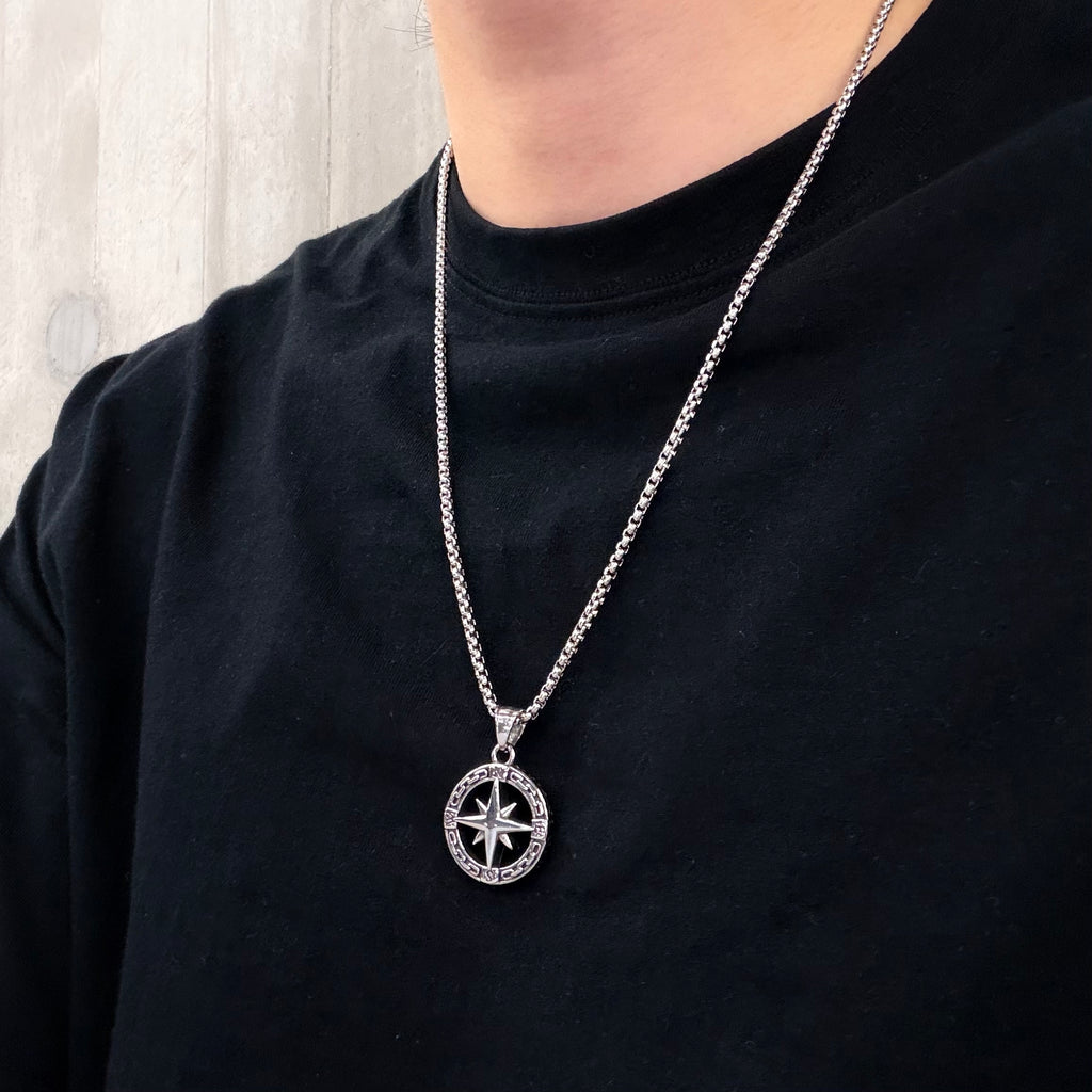Compass Pendant Necklace