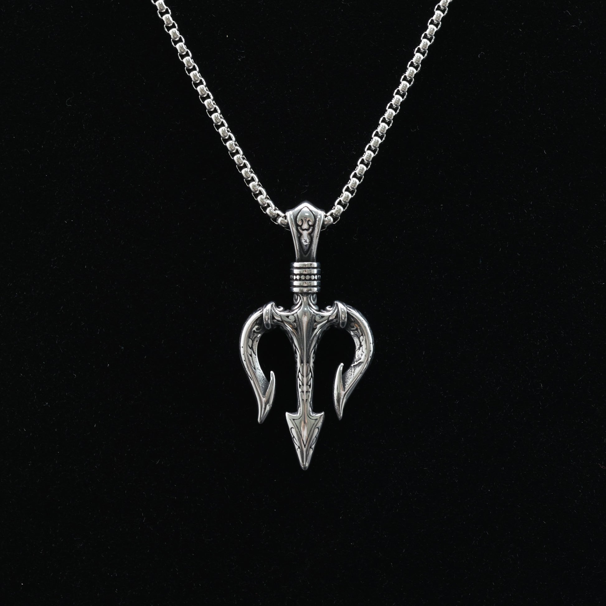 Trident Pendant Necklace