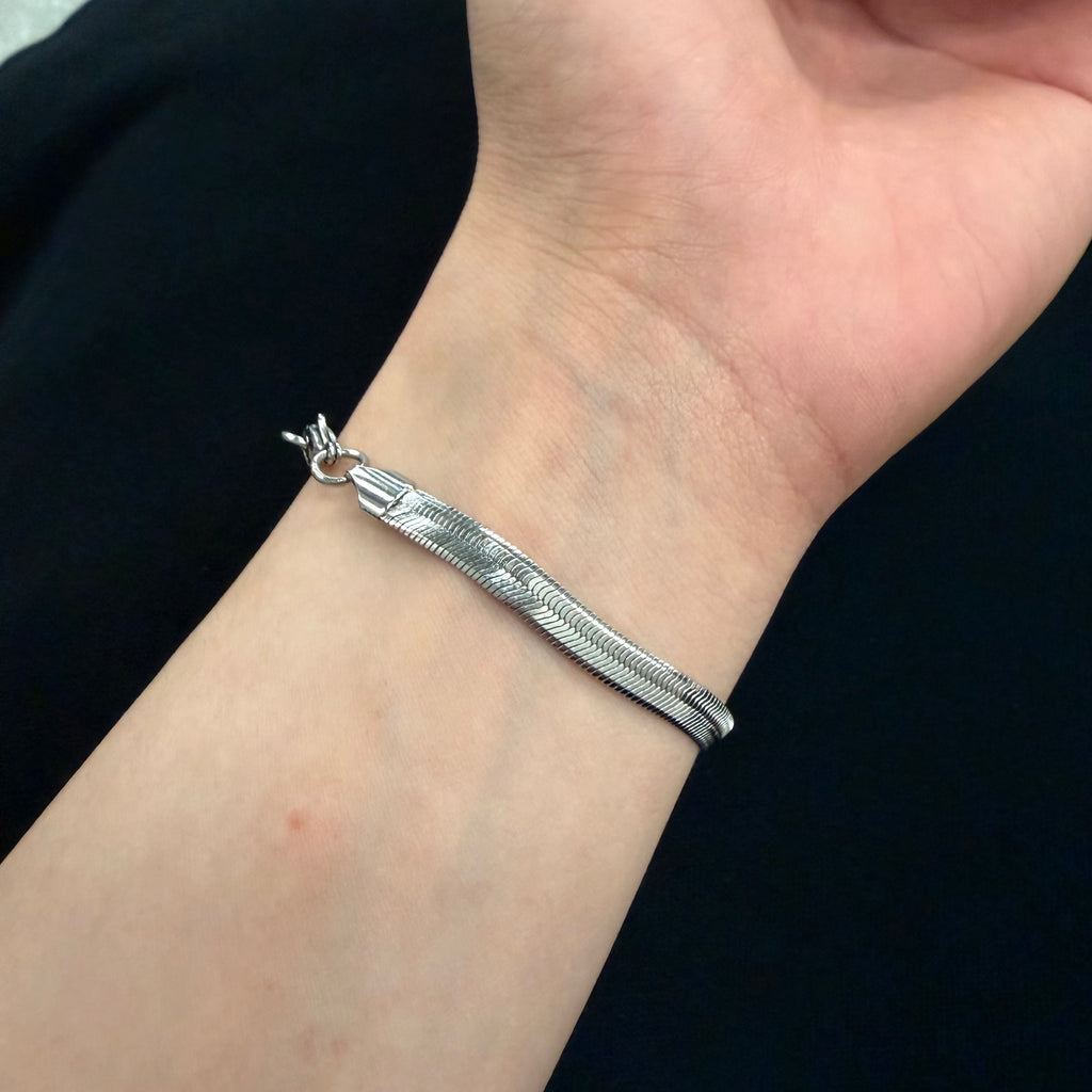 Herringbone Chain Bracelet