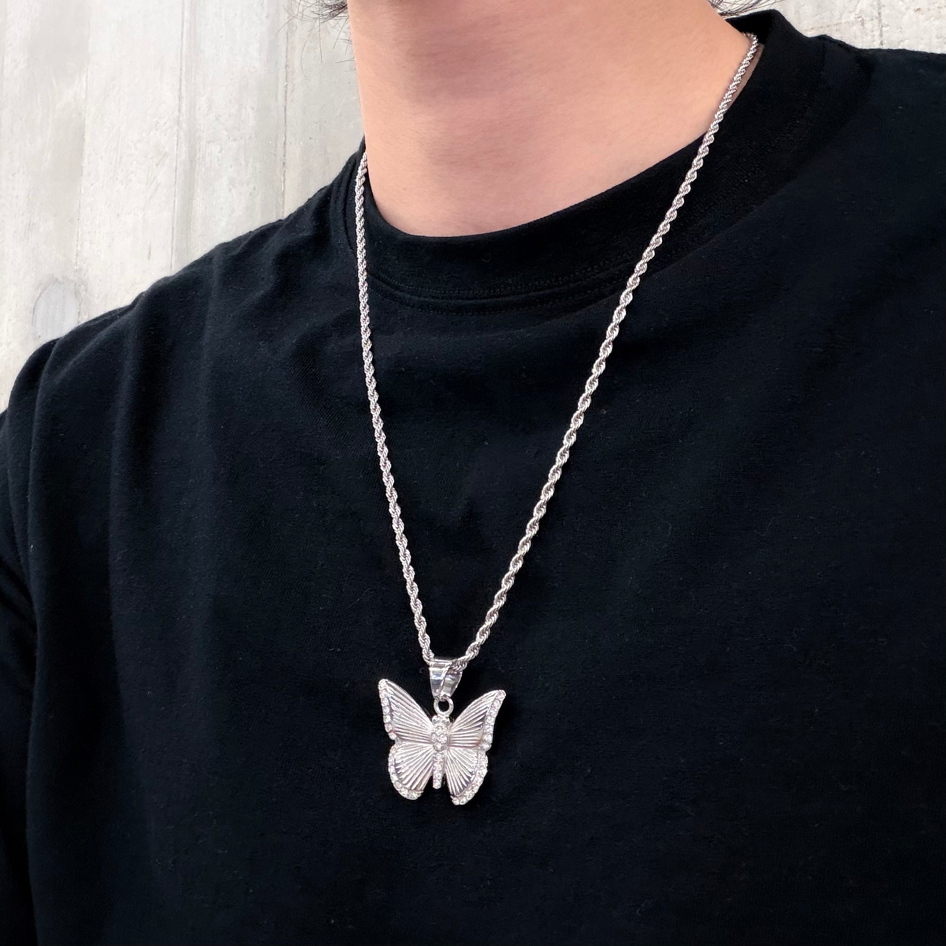 Butterfly Pendant Necklace