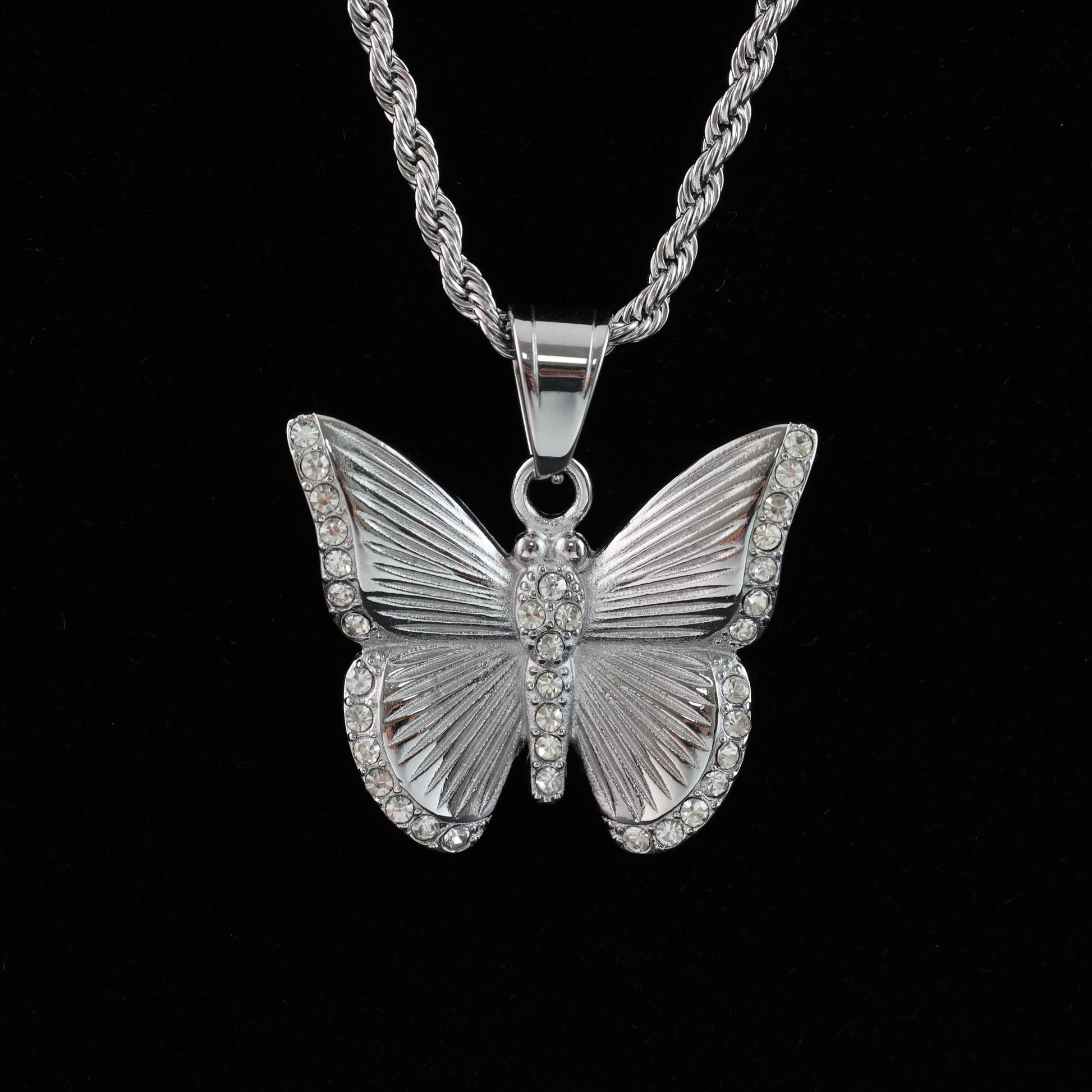 Butterfly Pendant Necklace