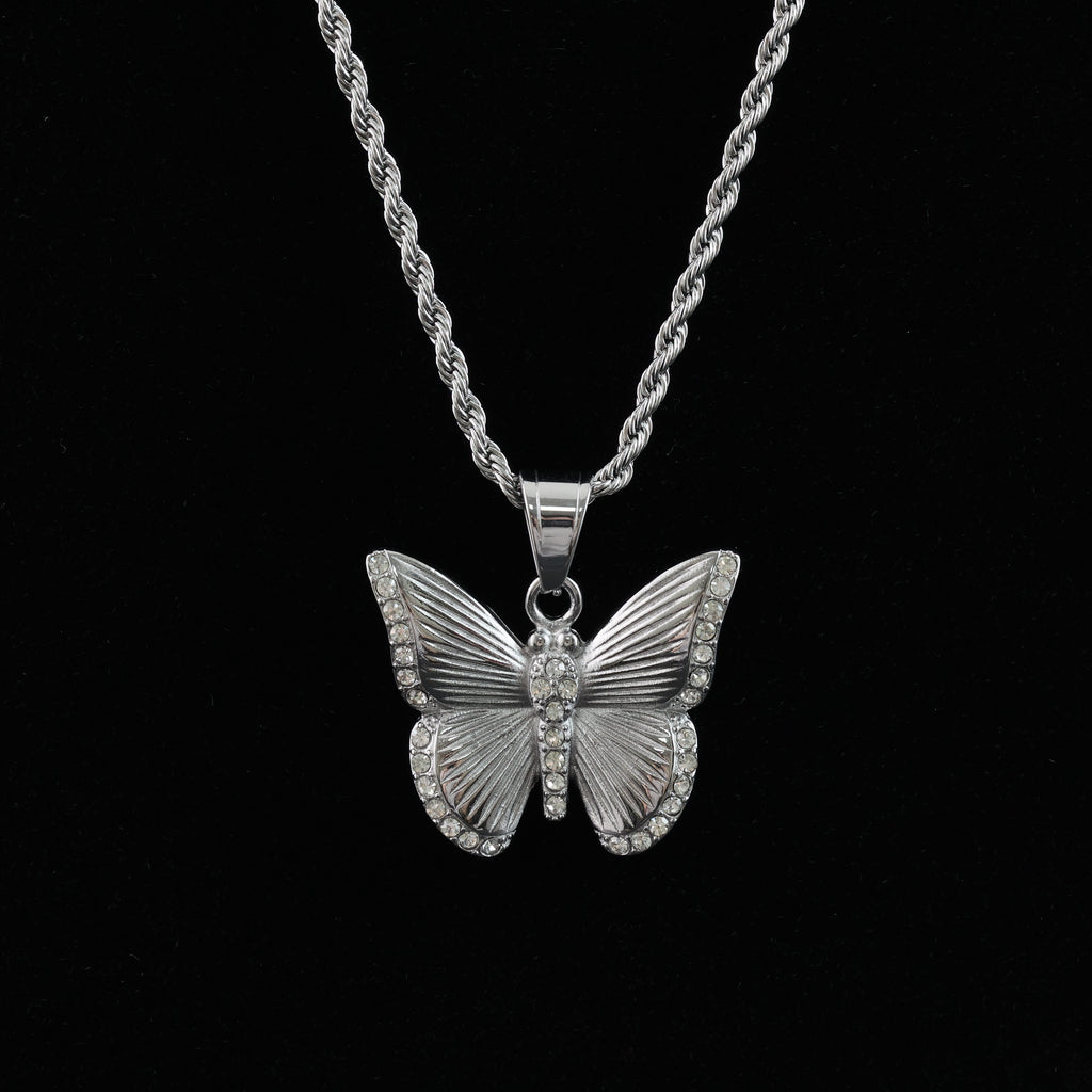Butterfly Pendant Necklace