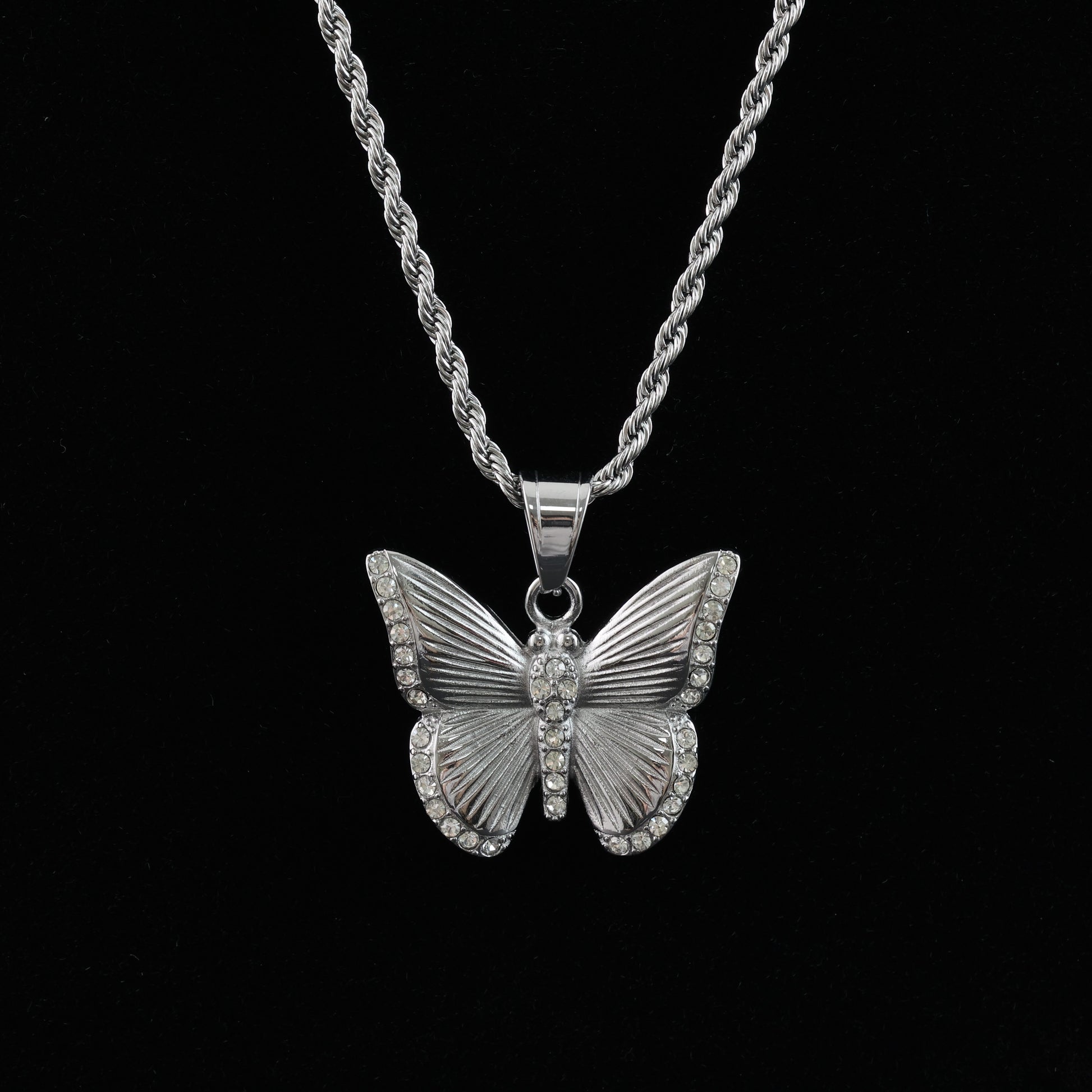 Butterfly Pendant Necklace