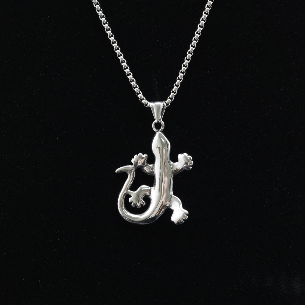 Gecko Pendant Necklace