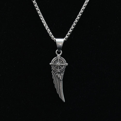 "Wing of Guidance" Pendant Necklace