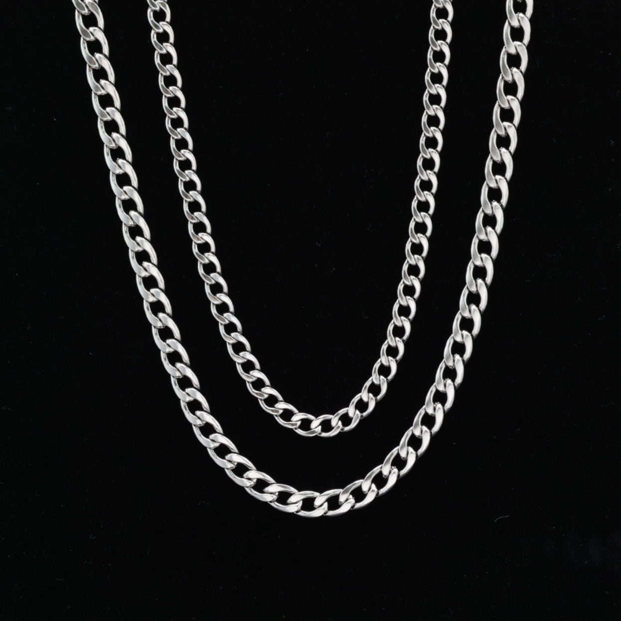 Flat Curb Chain Necklace