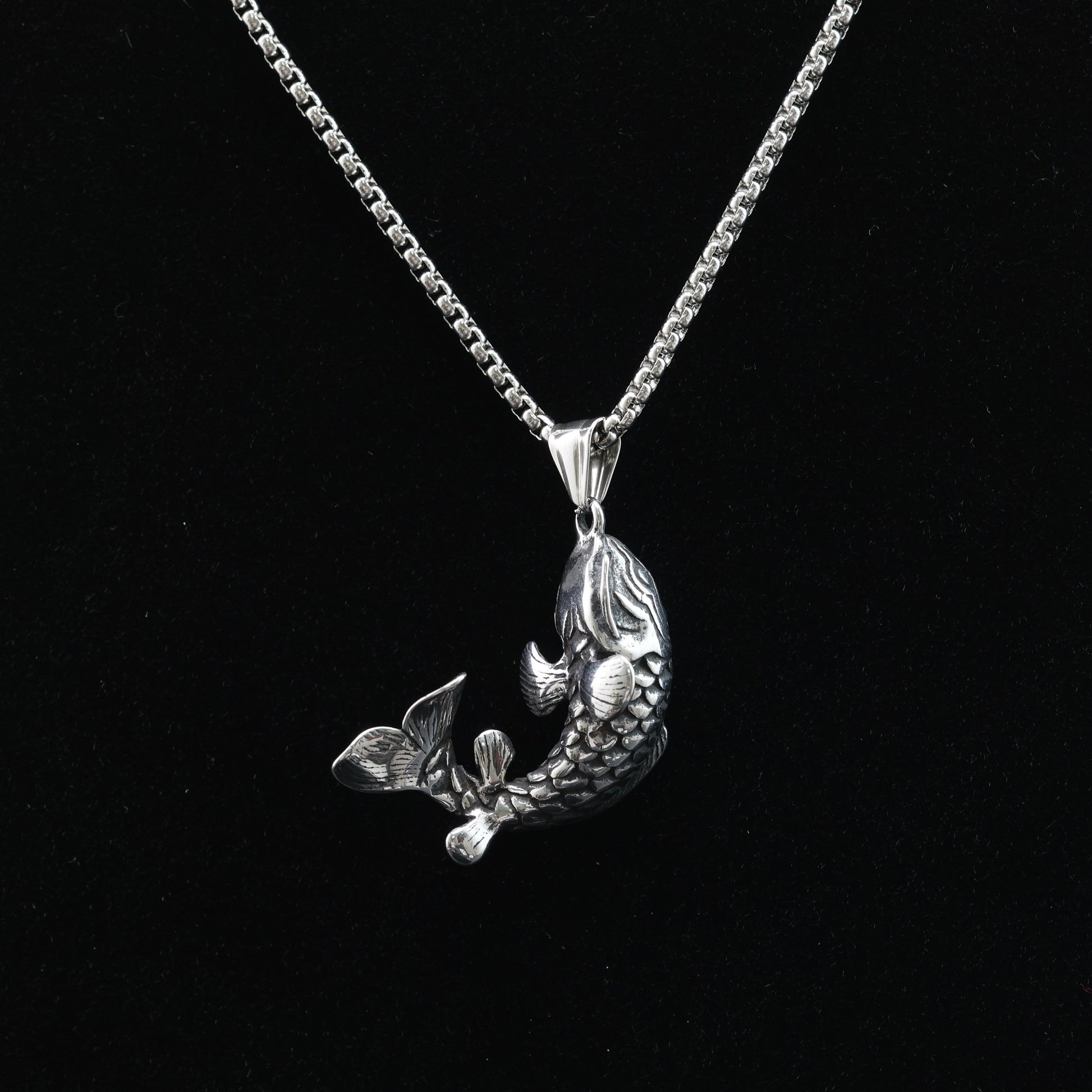 Koi Fish Pendant Necklace