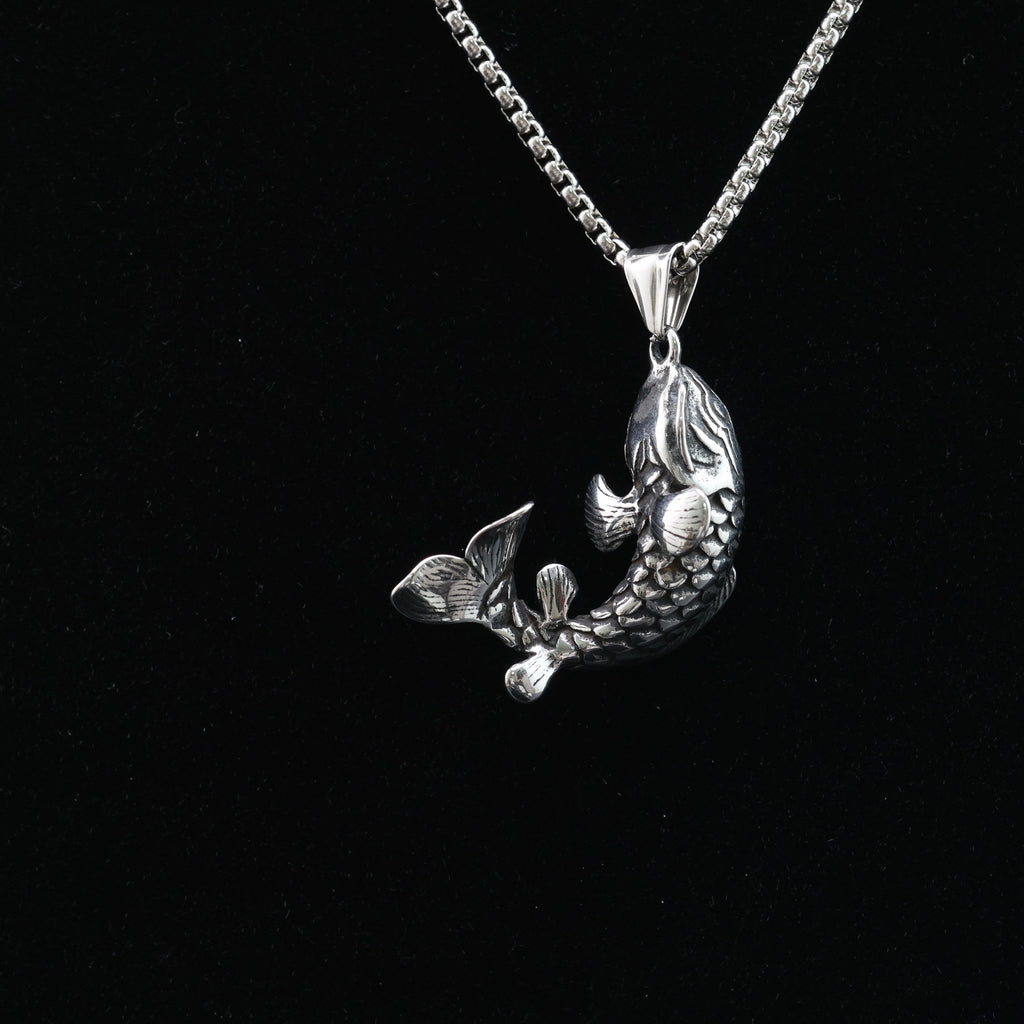 Koi Fish Pendant Necklace