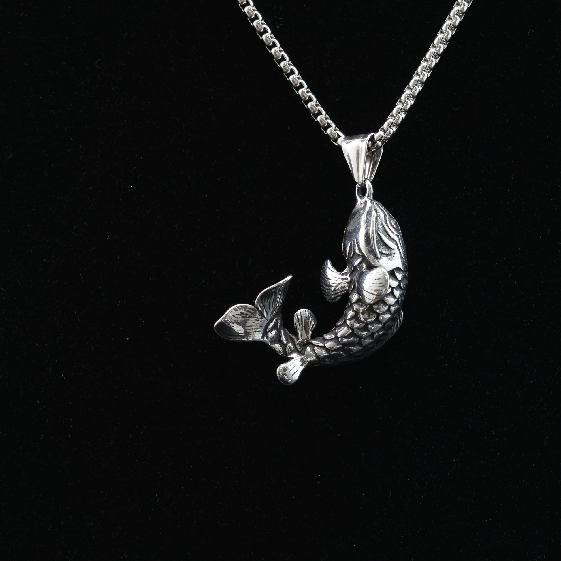 Koi Fish Pendant Necklace