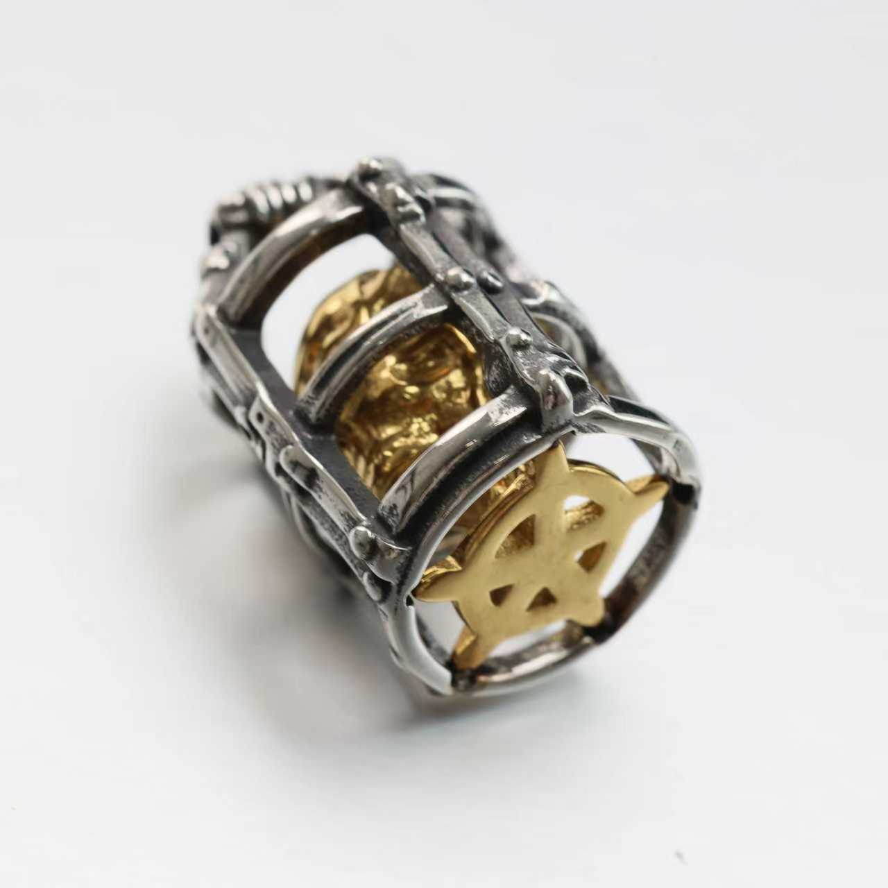 The Skeleton's Prison Pendant Necklace