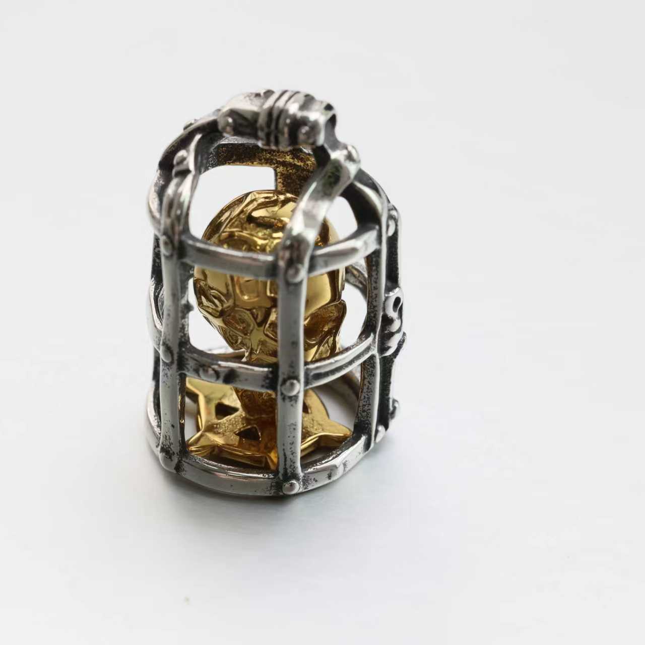 The Skeleton's Prison Pendant Necklace